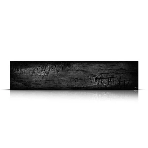 Chemin table [ bois brûlé ]