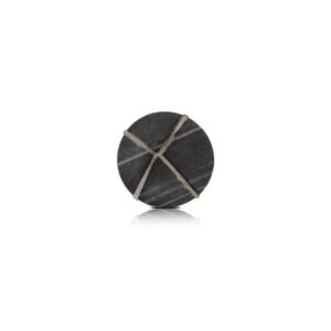 Sous verres [marbre] noir