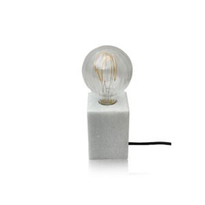 Lampe [marbre] blanc