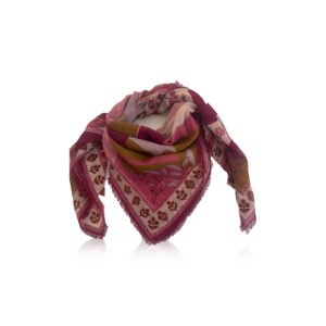 Foulard [Leaves] rose