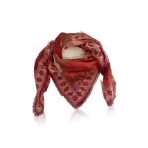 Foulard [Leaves] rouge
