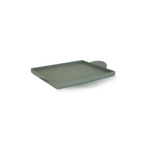Plateau [métal] kaki