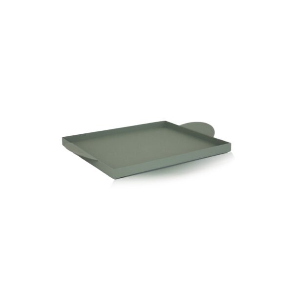 Plateau [métal] kaki