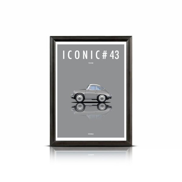Affiche Iconic [Porsche 356]