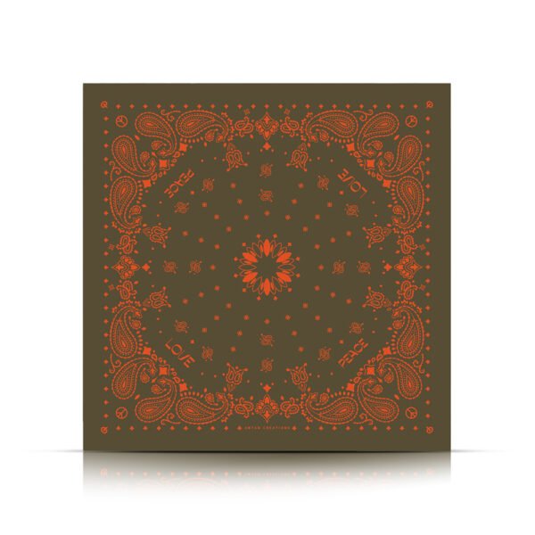 Bandana laine 100 [Olive]