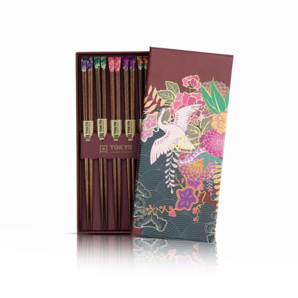 Coffret baguettes [Japan flowers] x5