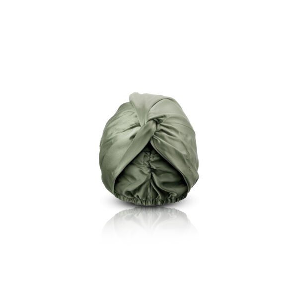 Turban [soie] vert