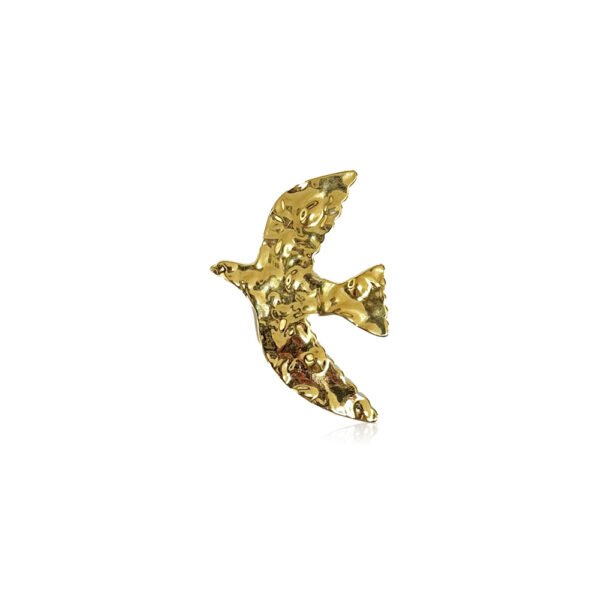 Broche [Oiseau] doré
