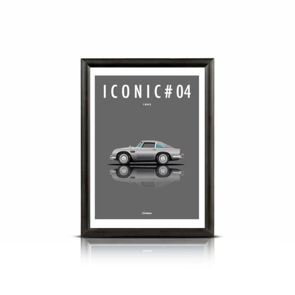 Affiche Iconic [Aston Martin DB5]