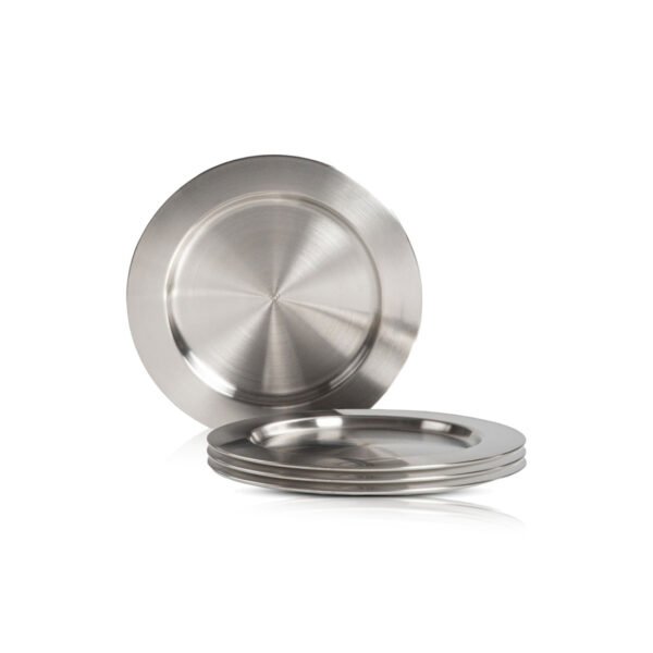 Assiettes [Chrome] x4