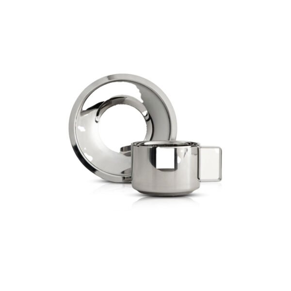 Tasse [Chrome] acier